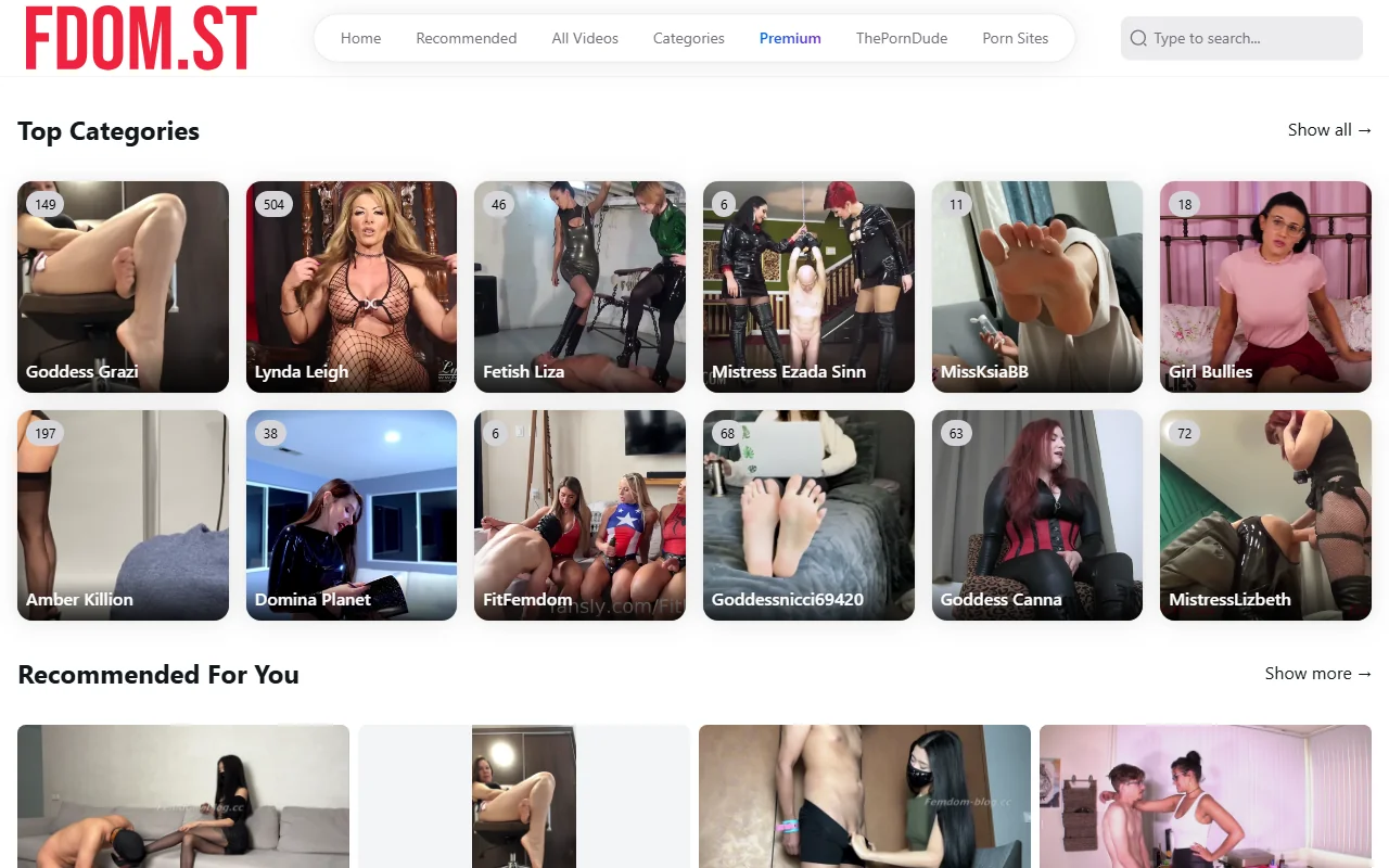 Screenshot: Fdomst Website Review Screenshot of Fdomst Website Review